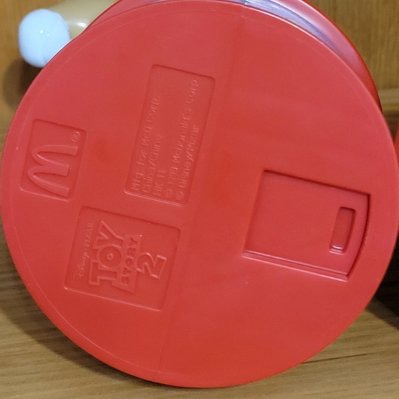 1999 Disney Pixar Toy Story 2 WOODY'S ROUNDUP Candy Dispenser Toy McDonald's - Picture 6 of 6